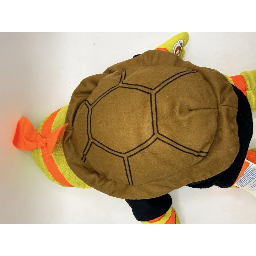 Build A Bear Michelangelo Teenage Mutant Ninja Turtles 2023 w/ Shell & Shirt
